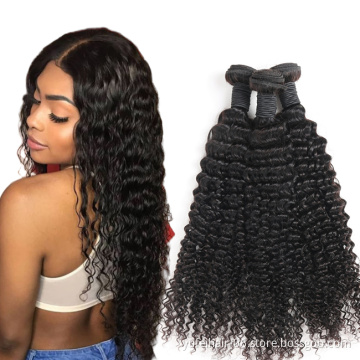 Wholesale Raw Indian Temple Hair Deep Wave 13x4 Lace Frontal With 3 Bundles